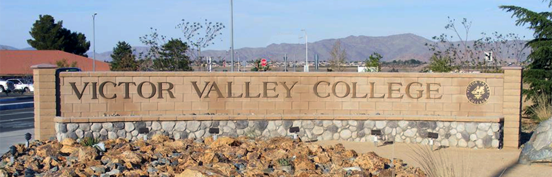 Victor Valley College marquee